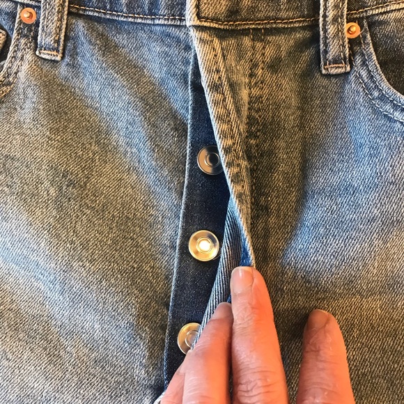 Wild Fable Jeans High Rise Button Fly Denim Cropped Size 10/30 NWOT - Picture 2 of 11